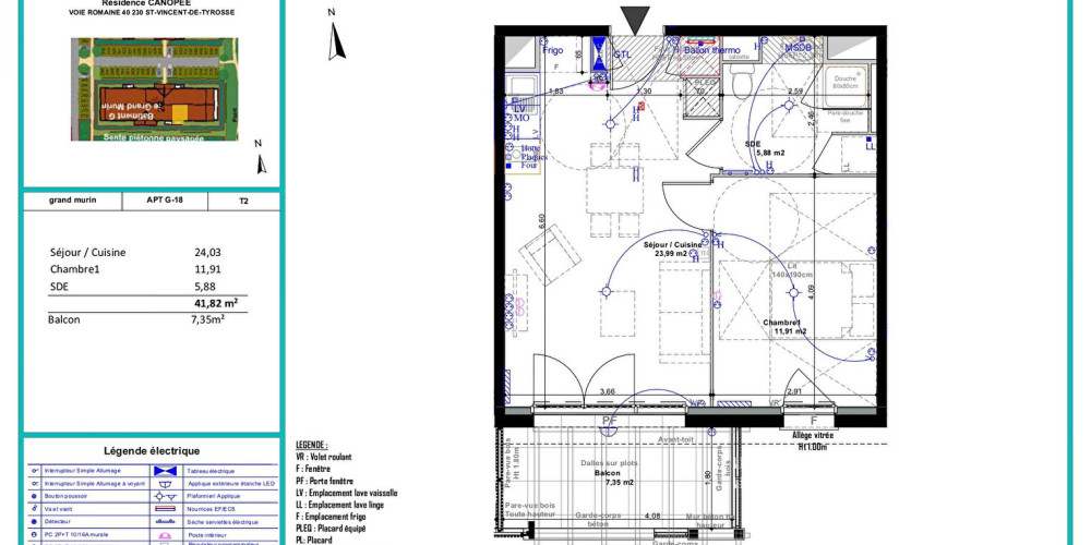 appartement à ST VINCENT DE TYROSSE (40230)
